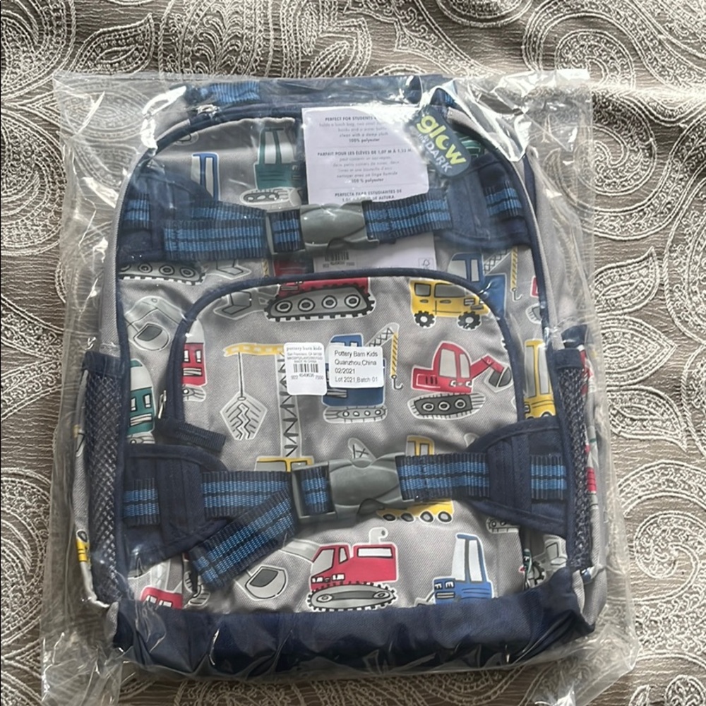 Brand new pottery barn kids book bag